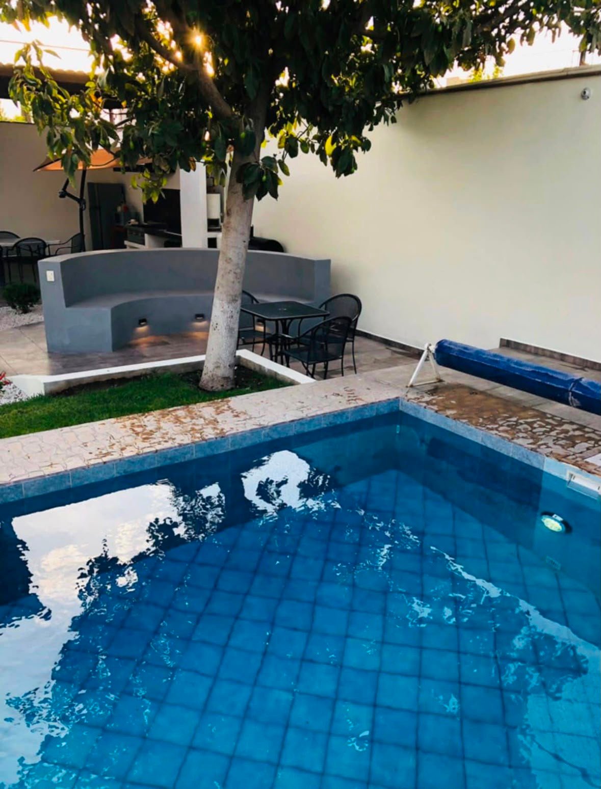 Alberca con calefacción solar en Tequisquiapan