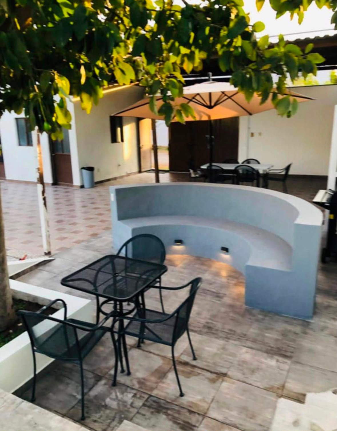 Jardín de la casa vacacional en Tequisquiapan